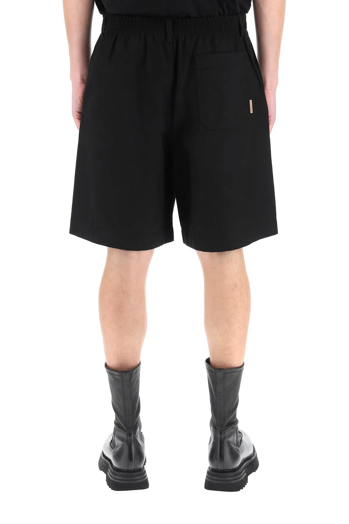 Acne Studios Button Detailed Denim Shorts