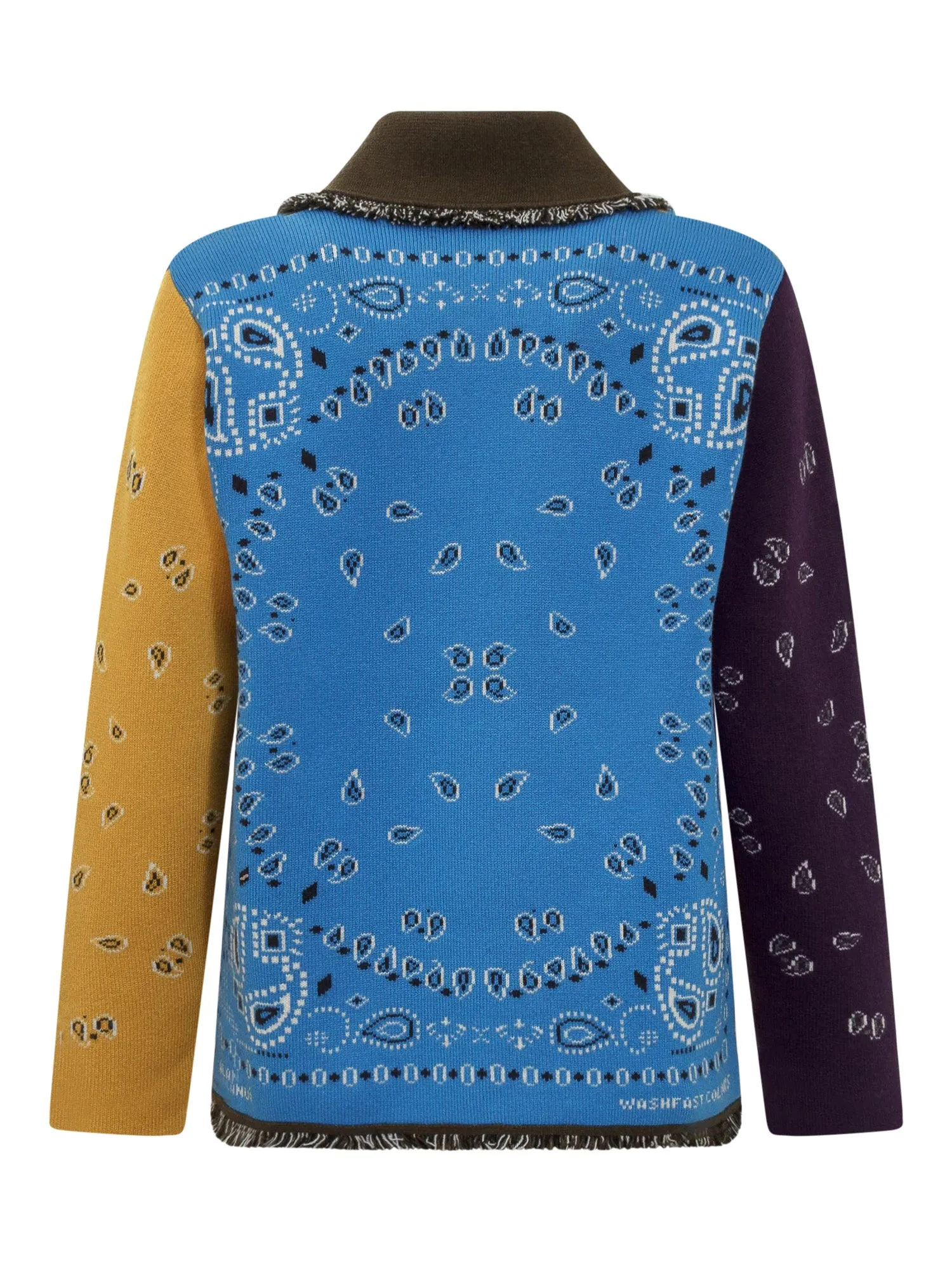 Alanui Jacquard Knitted Cardigan