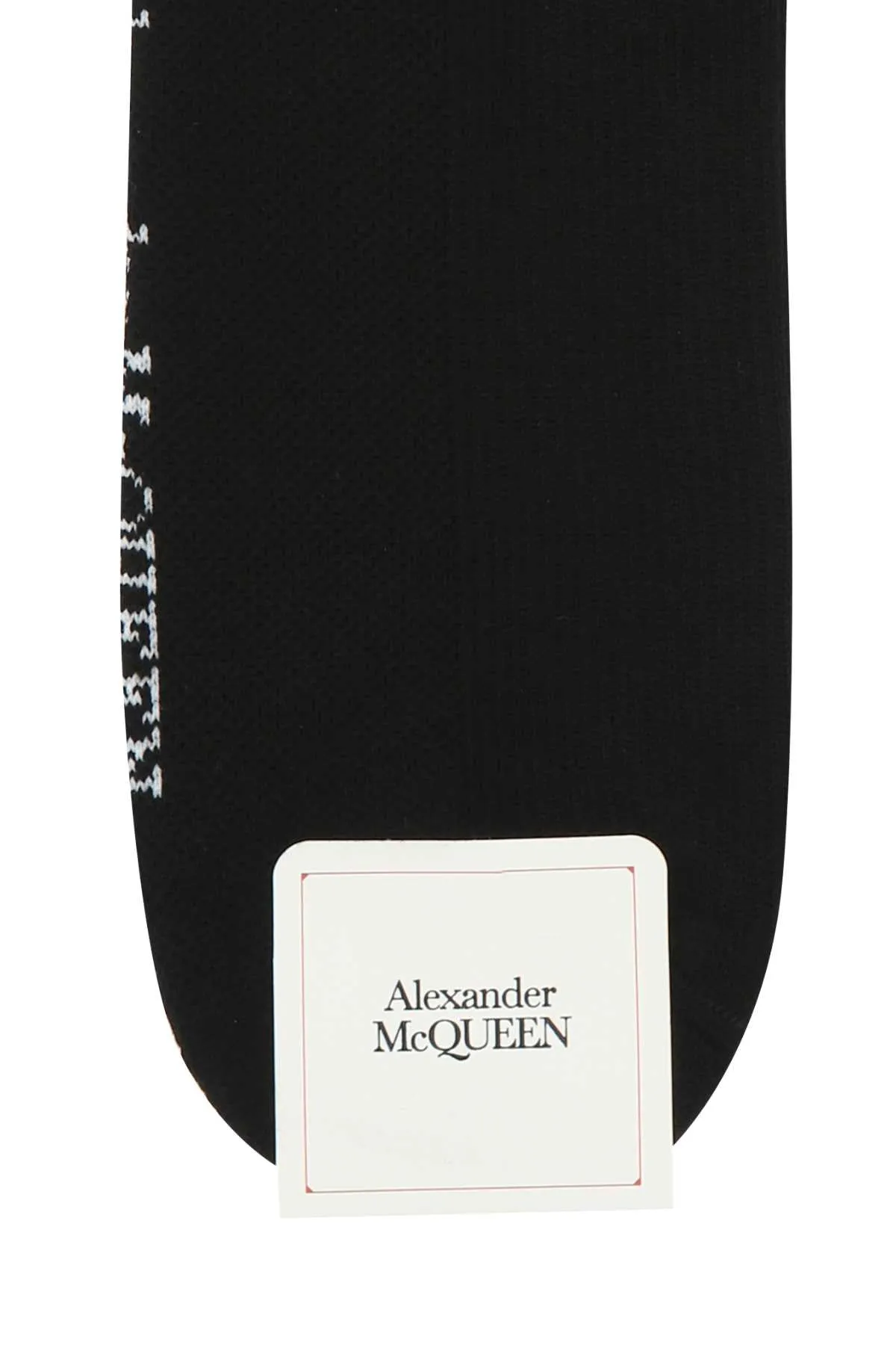 Alexander McQueen Logo Intarsia Socks