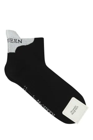 Alexander McQueen Logo Intarsia Socks