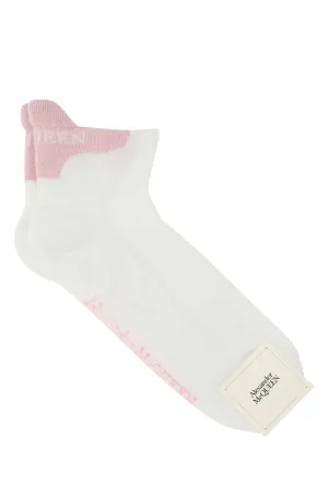 Alexander McQueen Logo Intarsia Socks