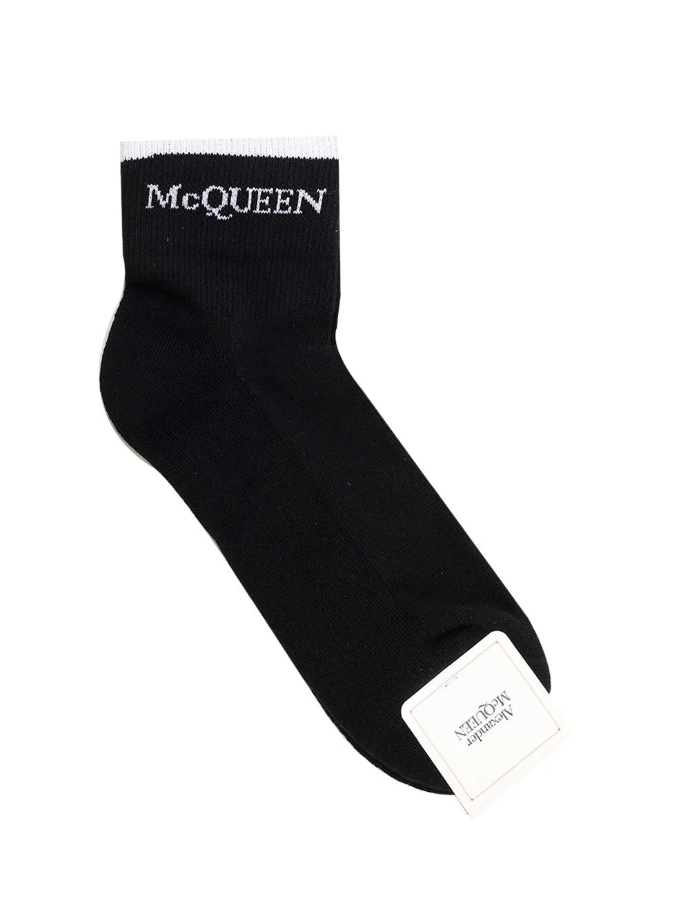 Alexander McQueen Logo Intarsia Socks