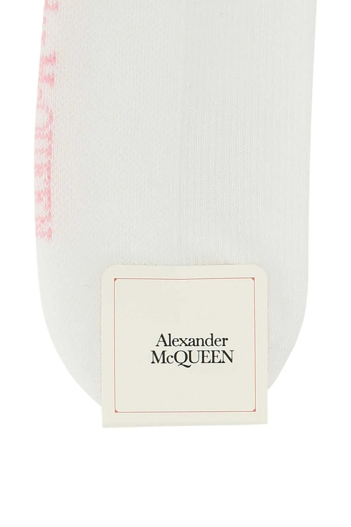 Alexander McQueen Logo Intarsia Socks