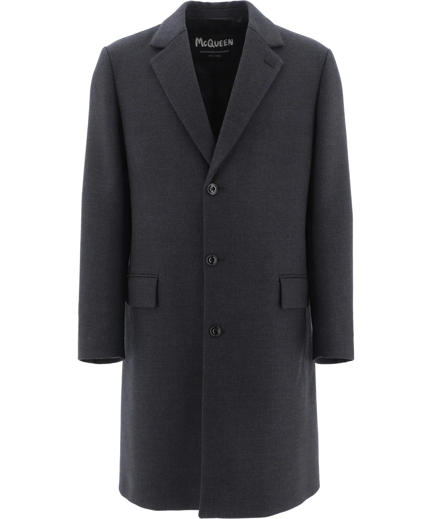 Alexander McQueen Single Breasted Coat