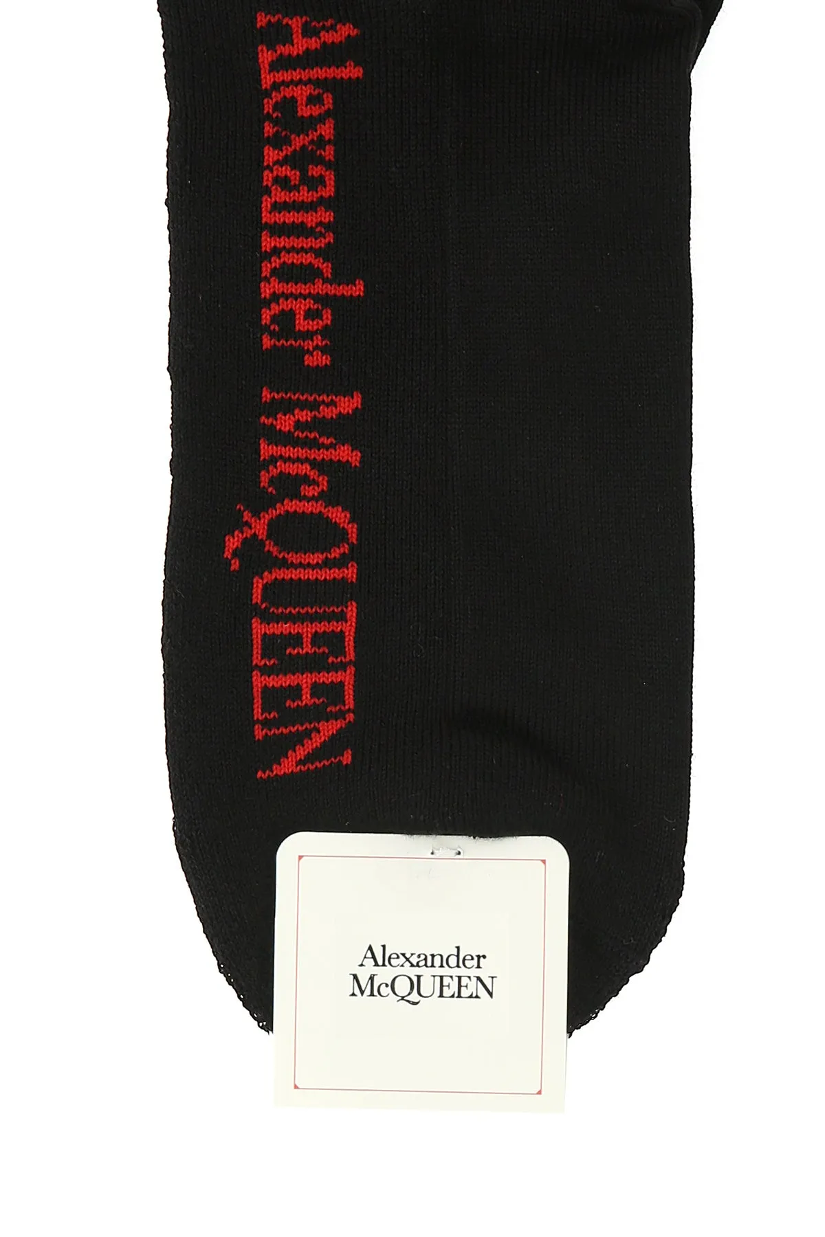 Alexander McQueen Skull Embroidered Socks