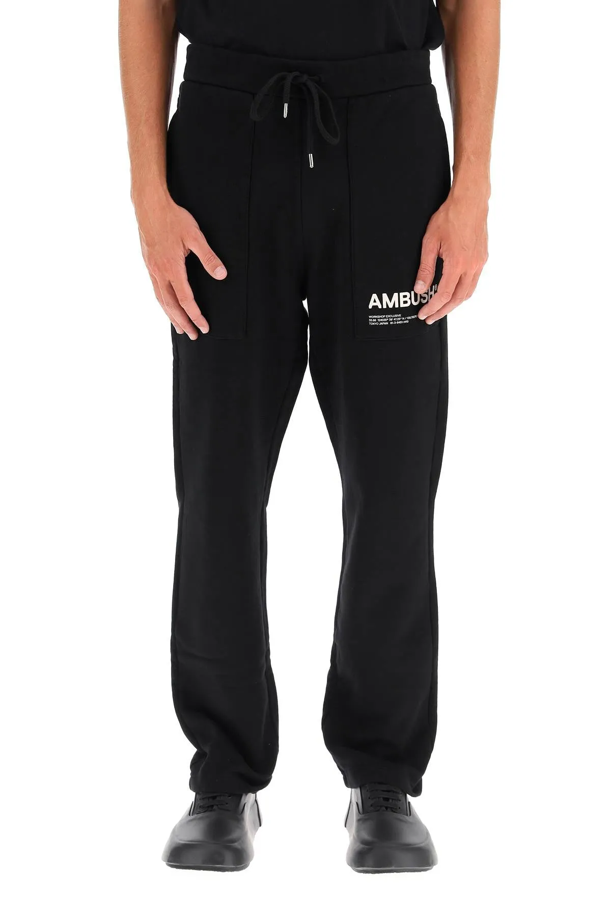 Ambush Logo Print Drawstring Pants