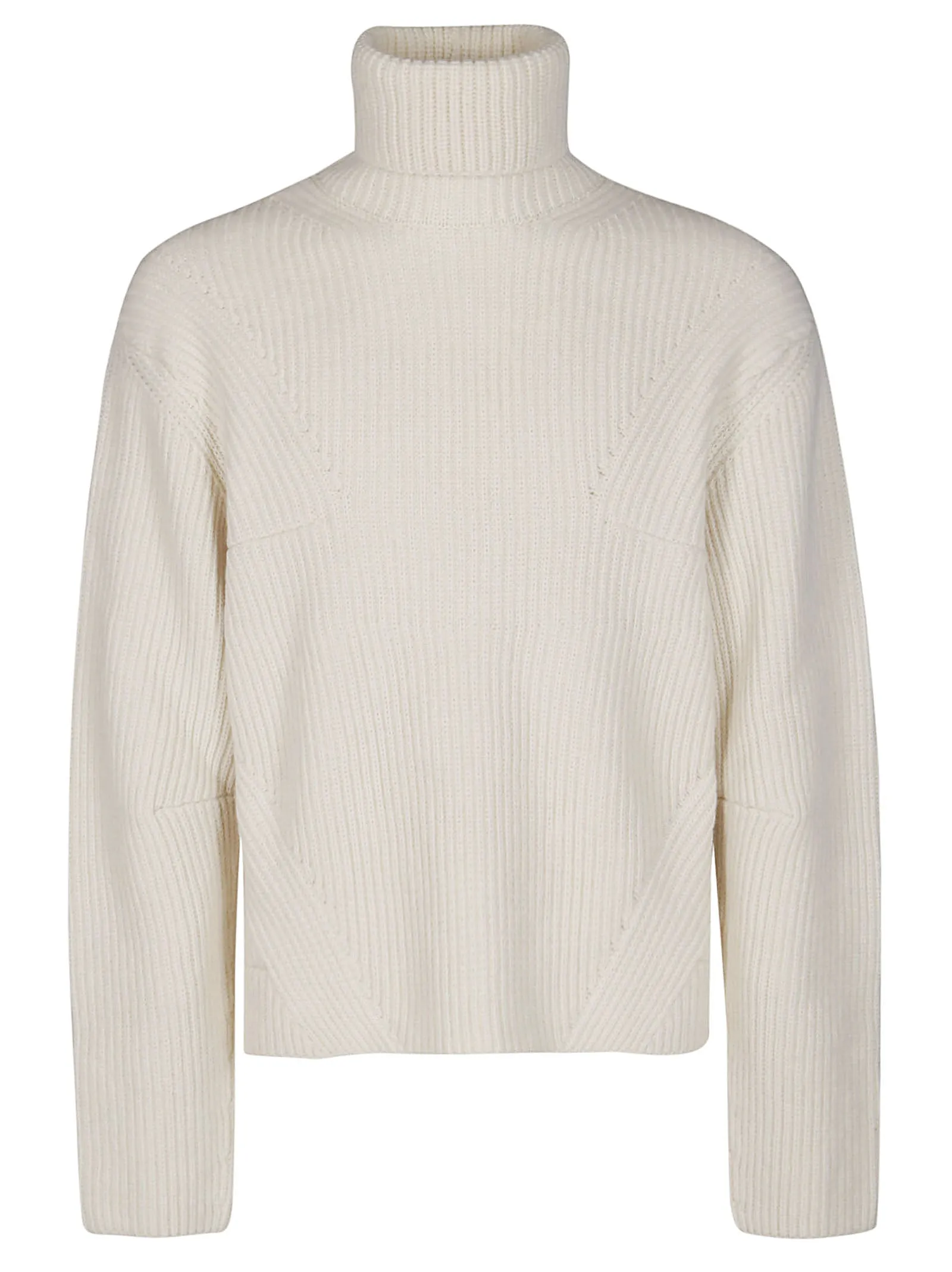 Ambush Ribbed Turtleneck Knit Sweater