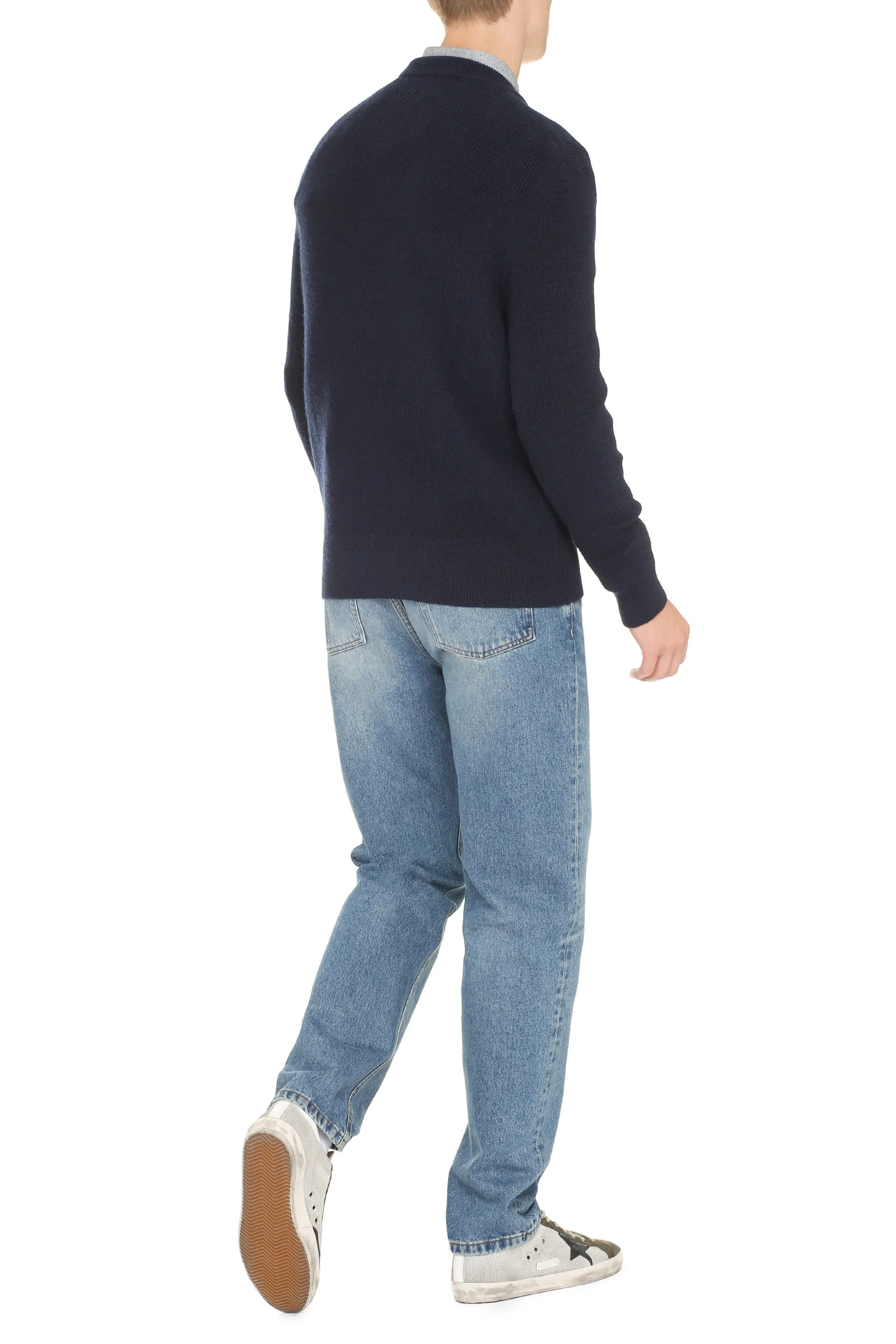 AMI Crewneck Knit Sweater