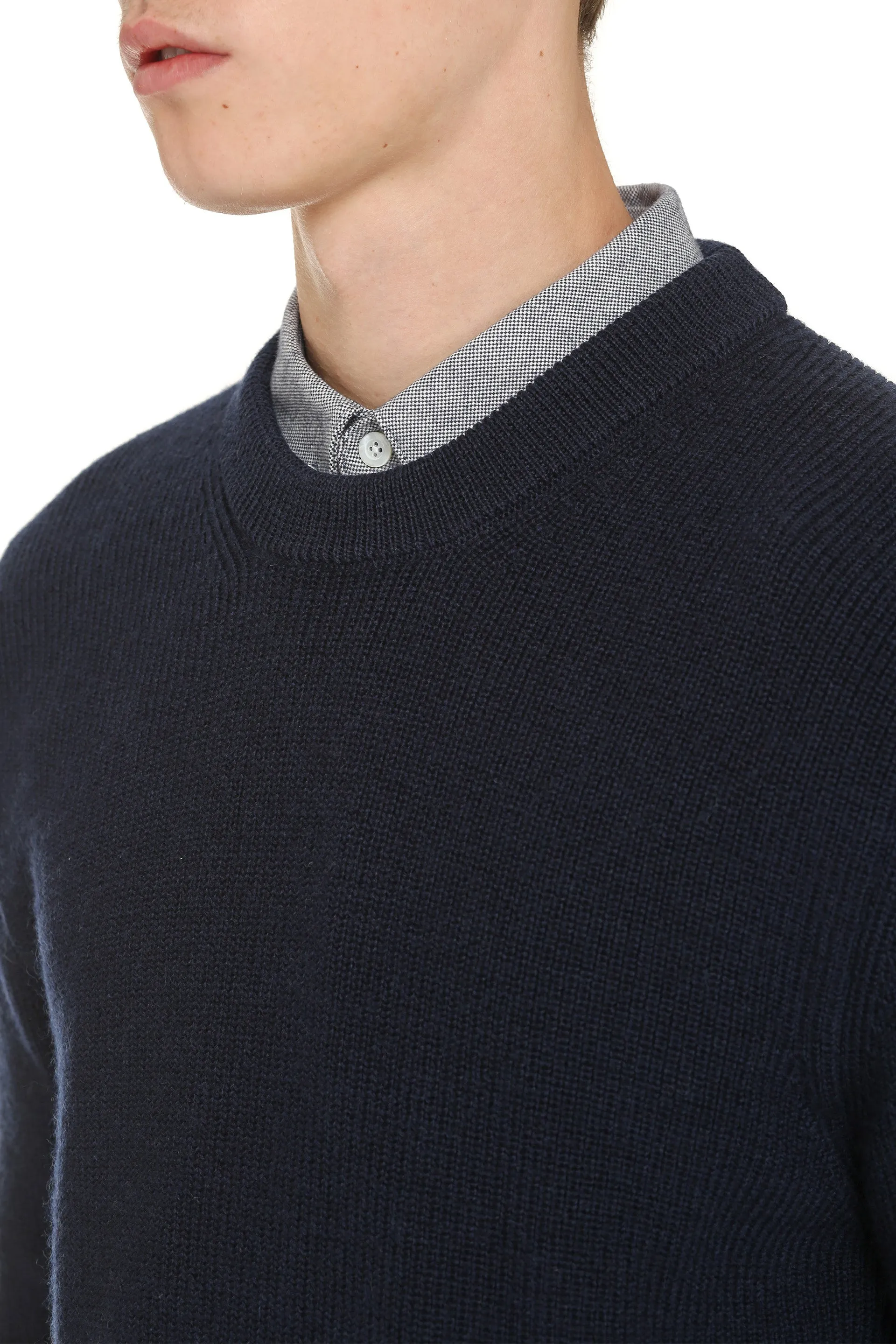 AMI Crewneck Knit Sweater