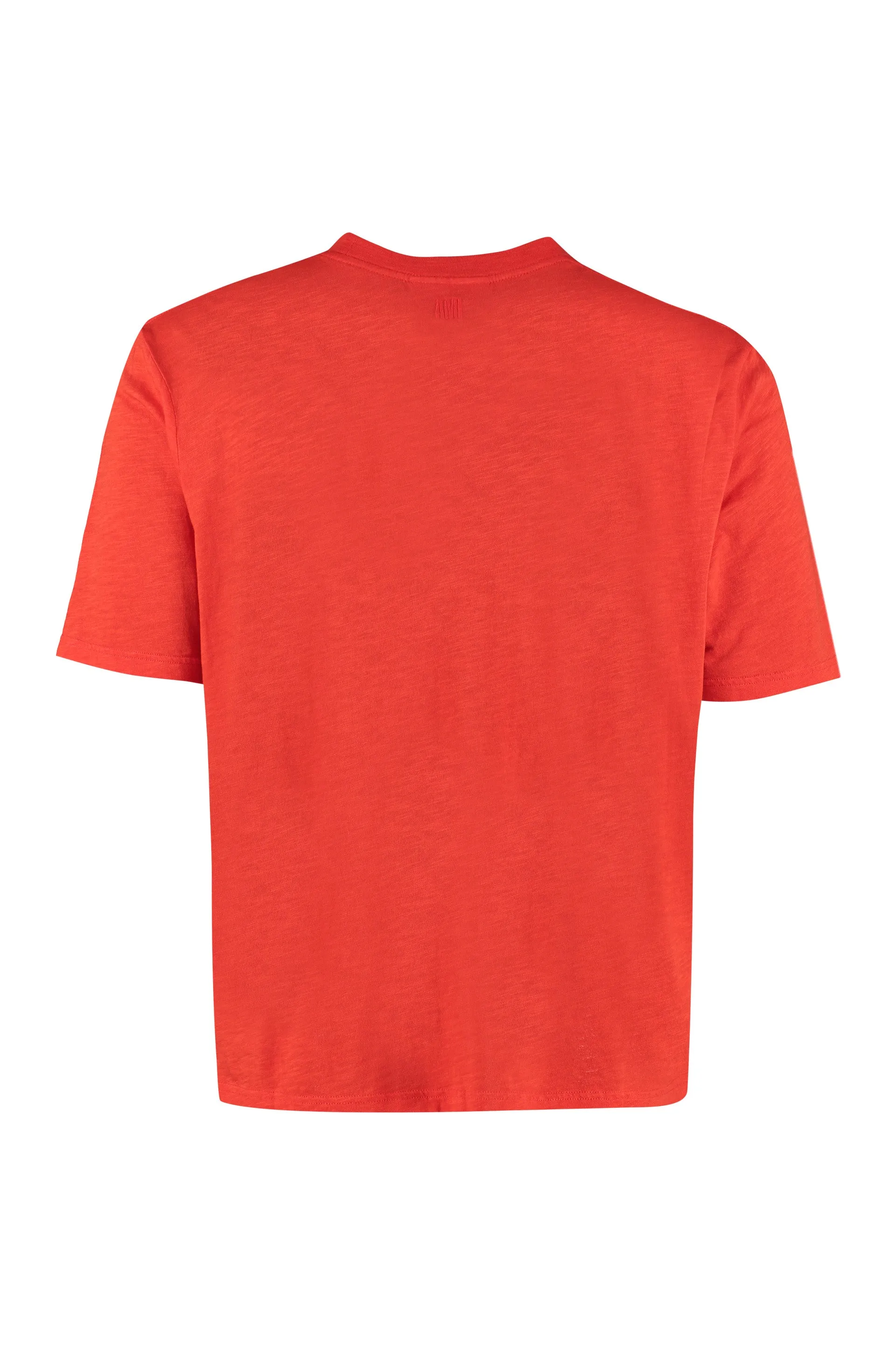 AMI Logo Embroidered T-Shirt