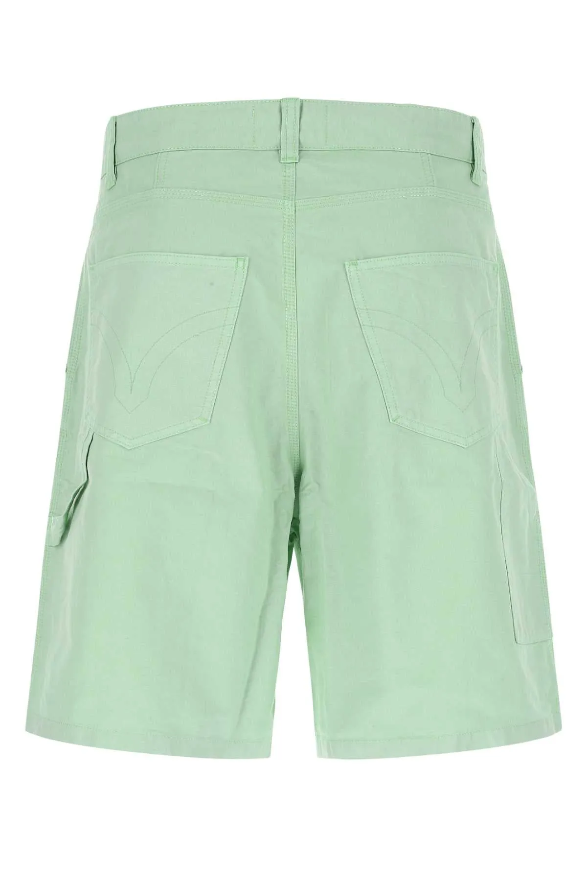 AMI Wide Leg Knee-Length Shorts