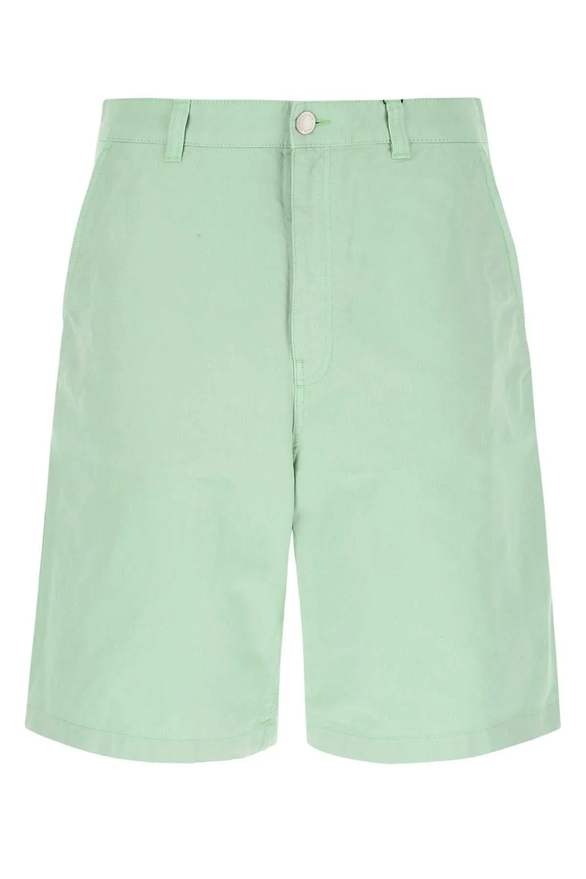 AMI Wide Leg Knee-Length Shorts