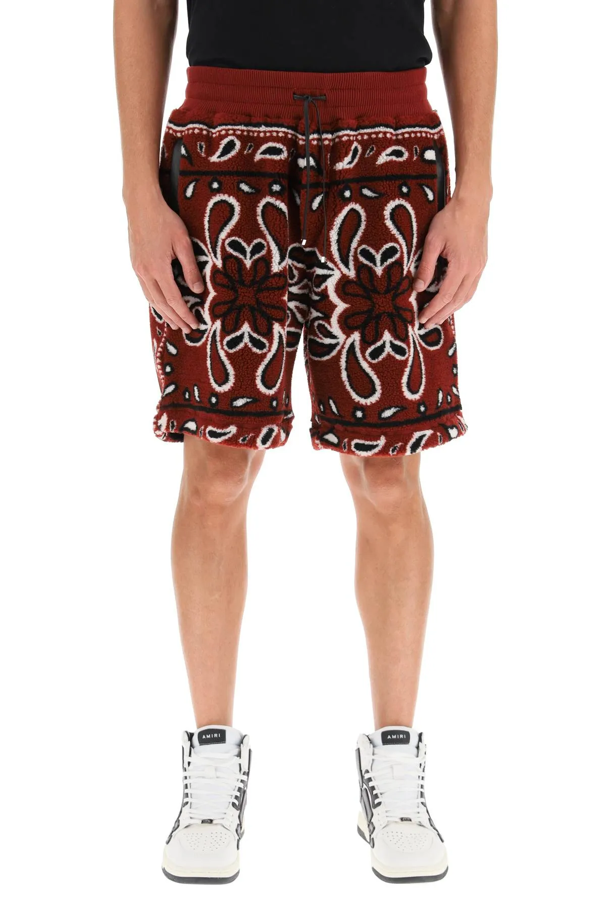 Amiri Bandana Motif Shorts