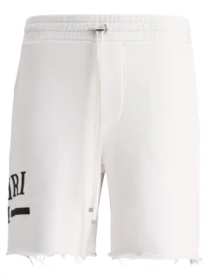 Amiri Logo Print Drawstring Track Shorts