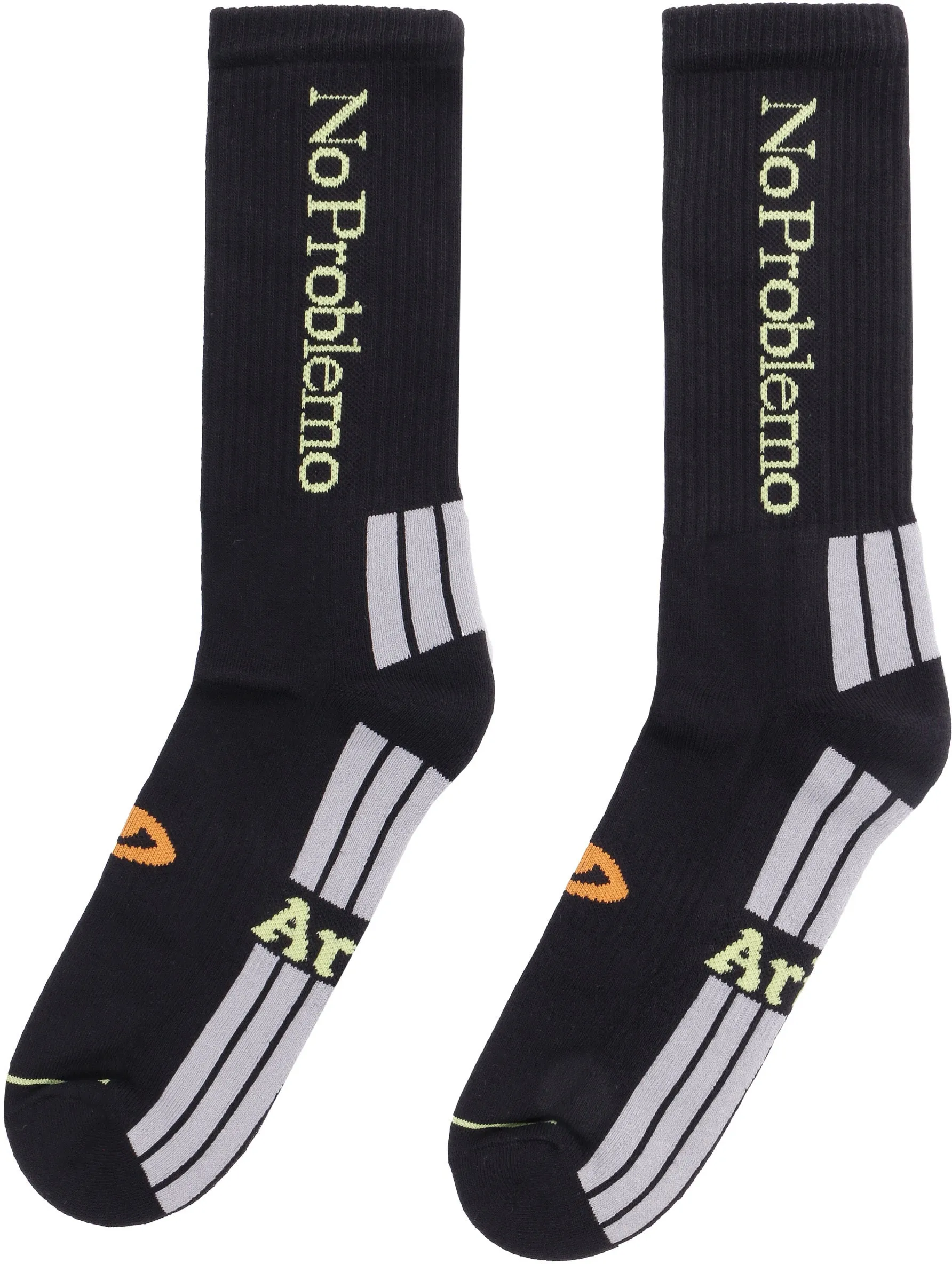 Aries Logo Intarsia-Knit Socks