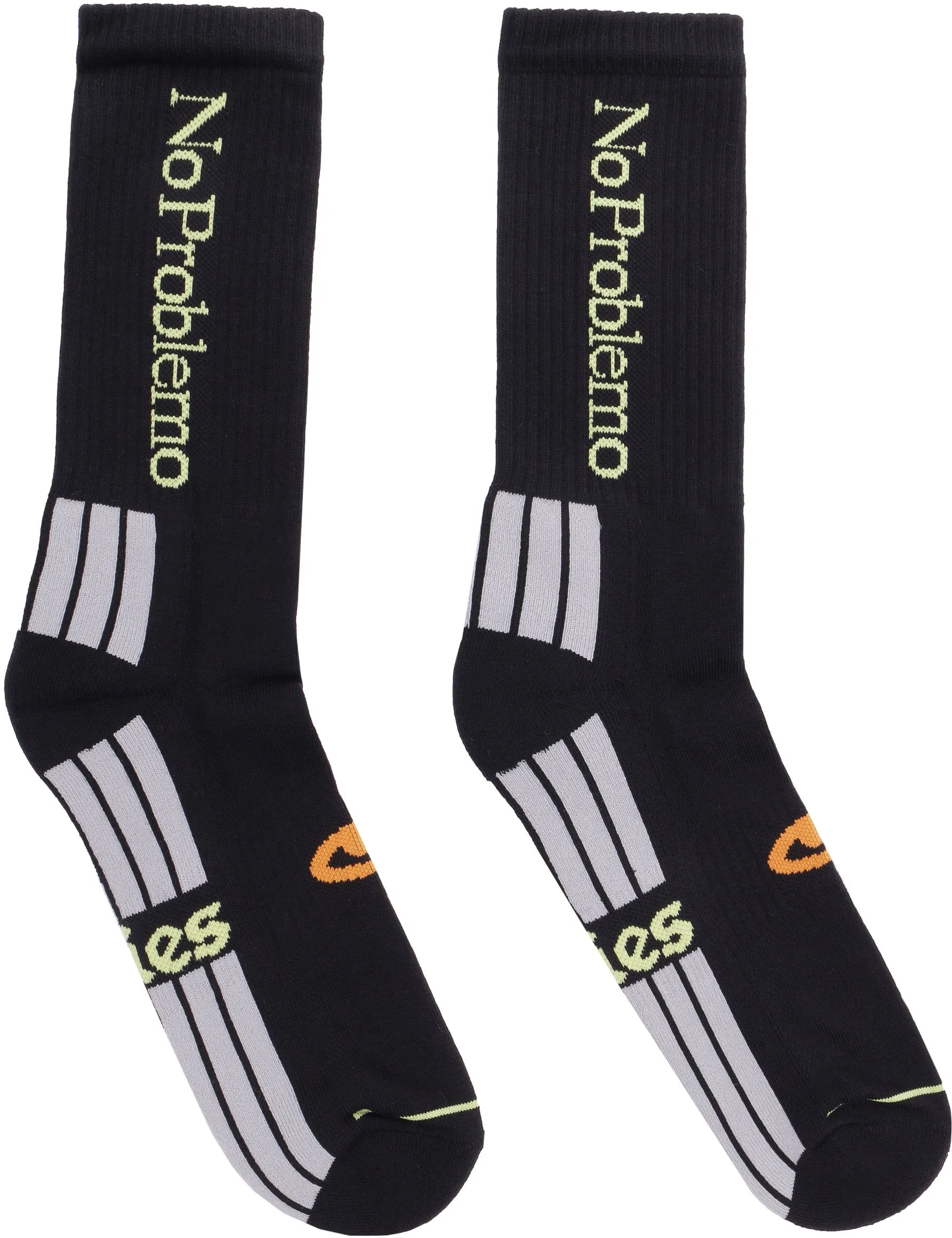 Aries Logo Intarsia-Knit Socks
