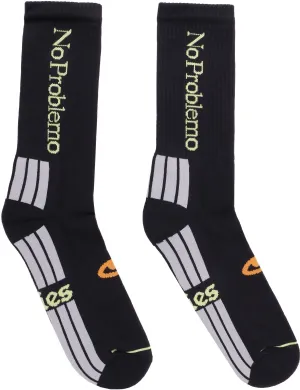 Aries Logo Intarsia-Knit Socks