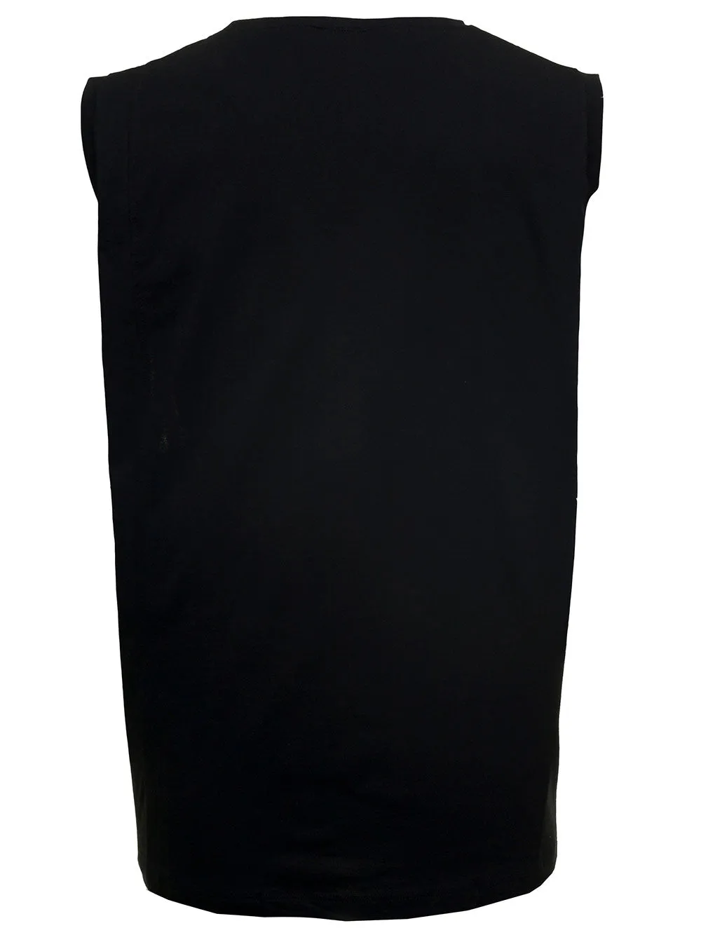 Aries Logo Printed Crewneck Tank Top