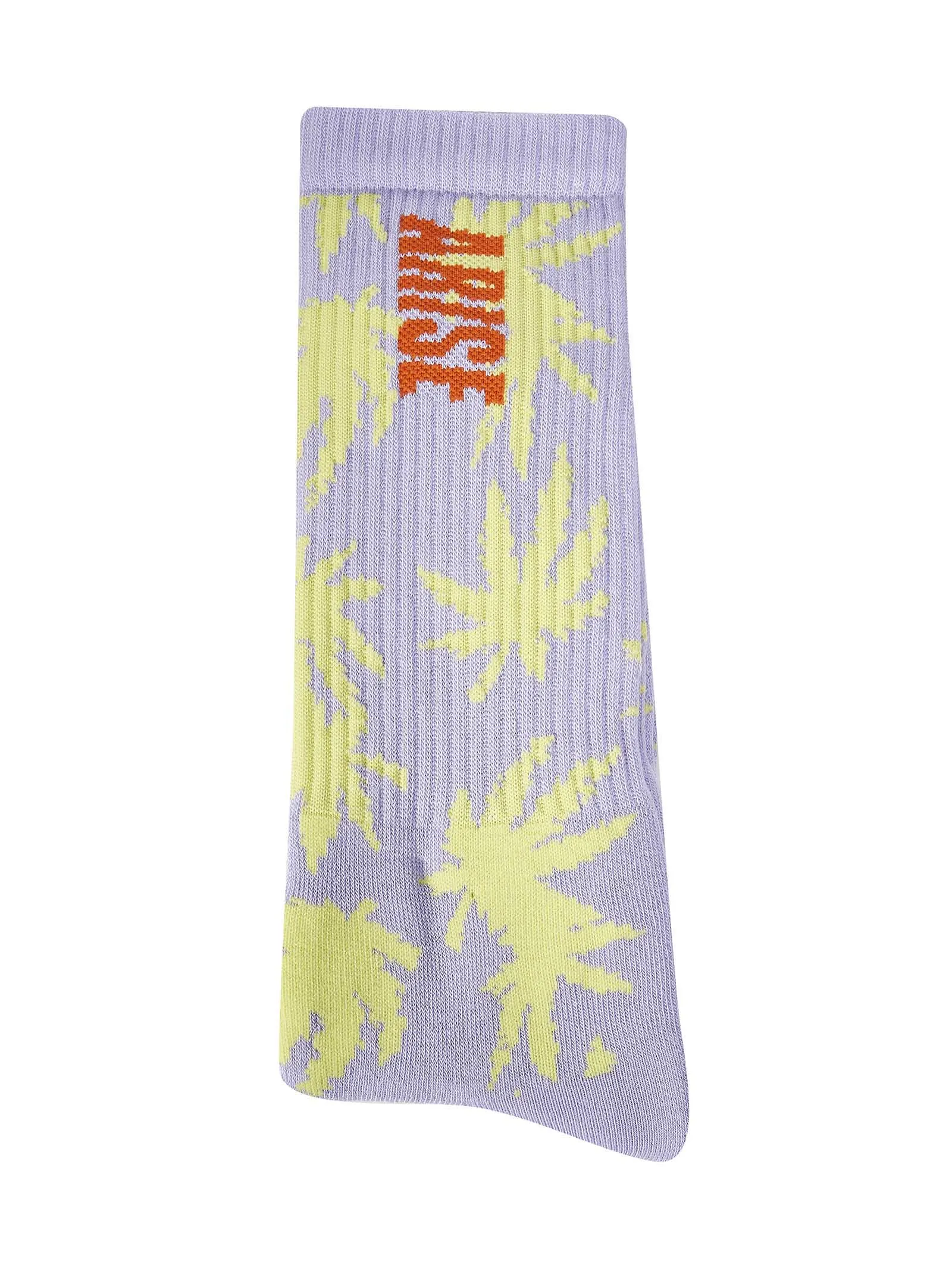 Aries Palm-Tree Intarsia-Knit Socks
