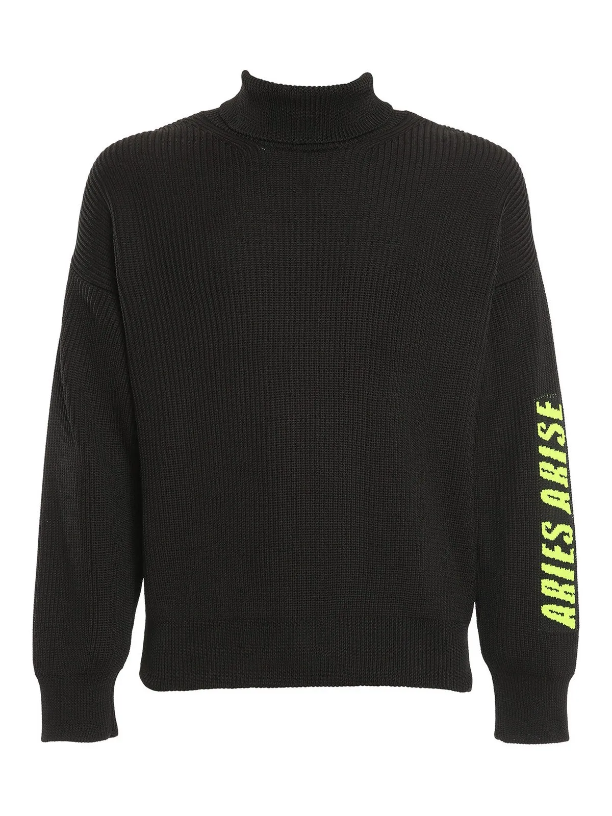 Aries Roll-Neck Knitted Jumper