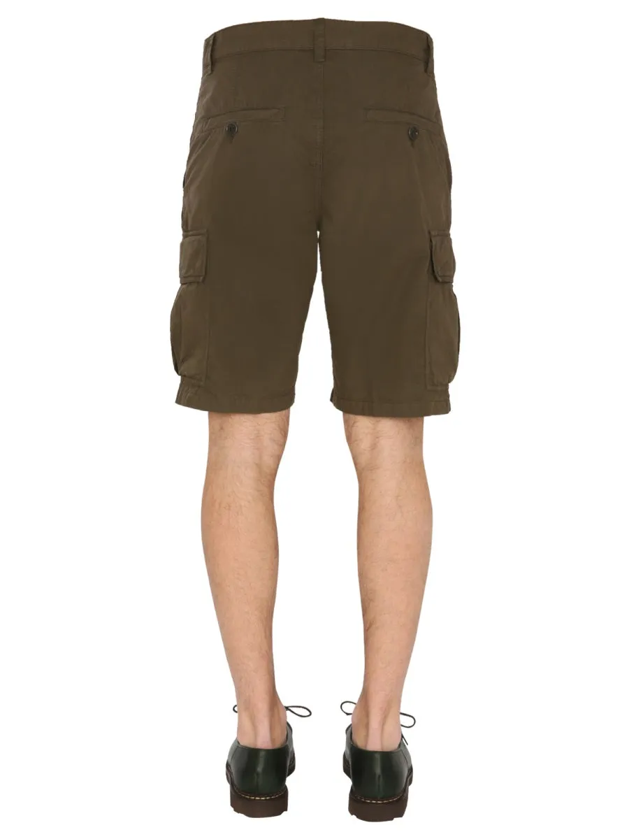 Aspesi Cargo Bermuda Shorts