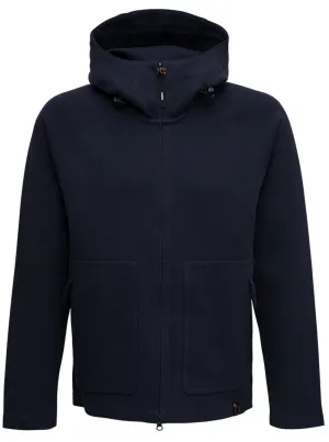 Aspesi Hooded Zip-Up Jacket