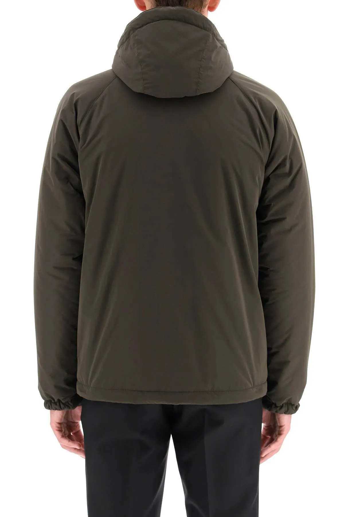 Aspesi Hooded Zip-Up Jacket