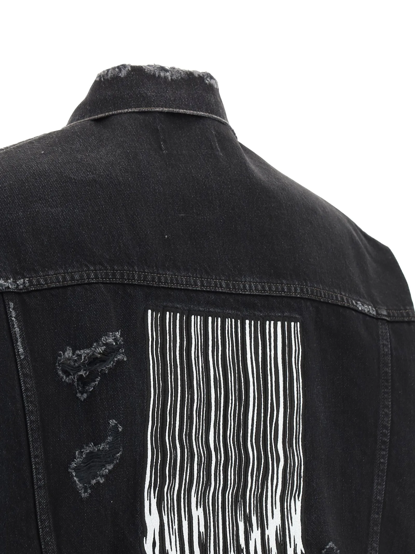 Balenciaga Denim Buttoned Jacket