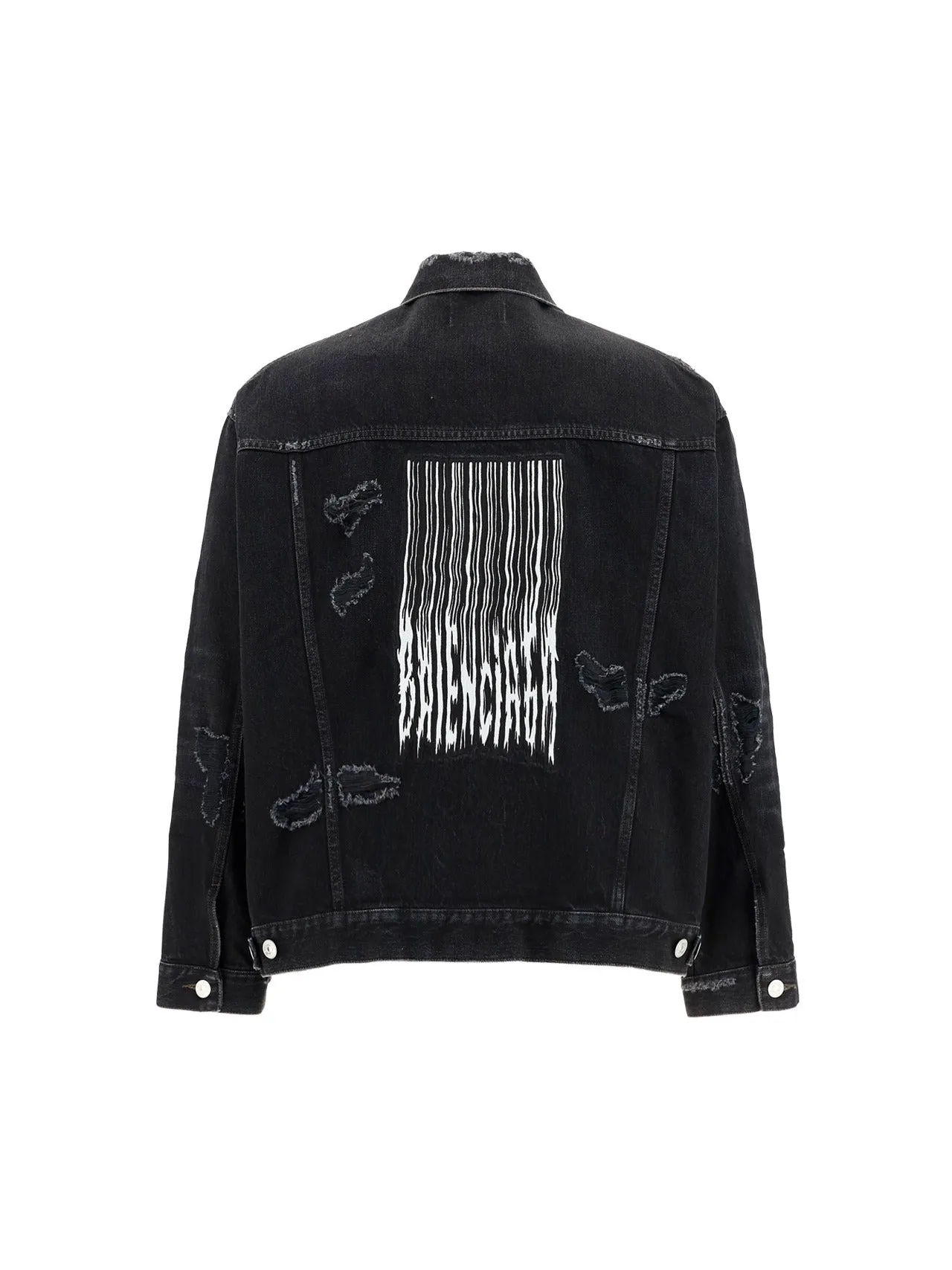 Balenciaga Denim Buttoned Jacket