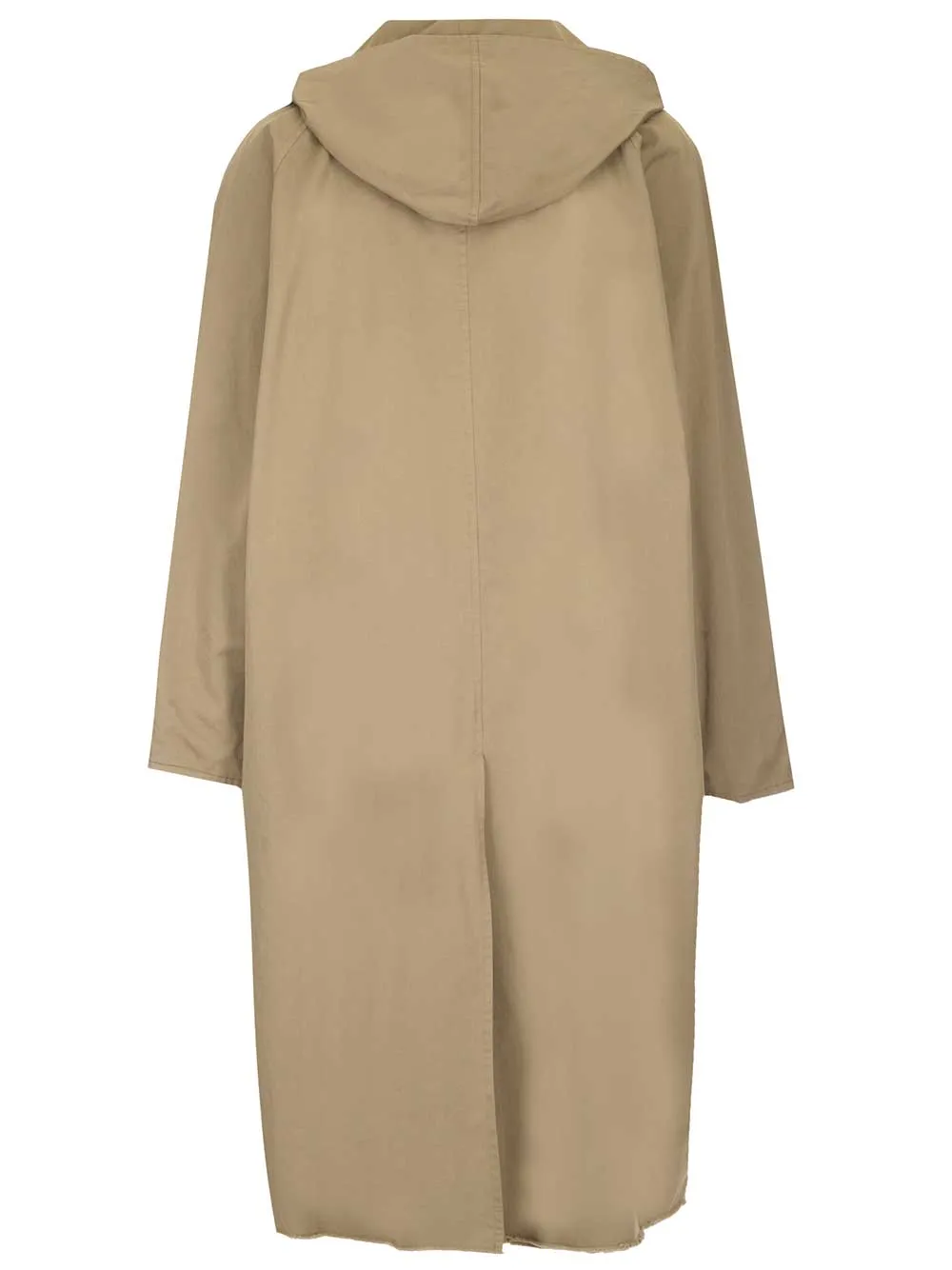 Balenciaga Hooded Zip-Up Coat