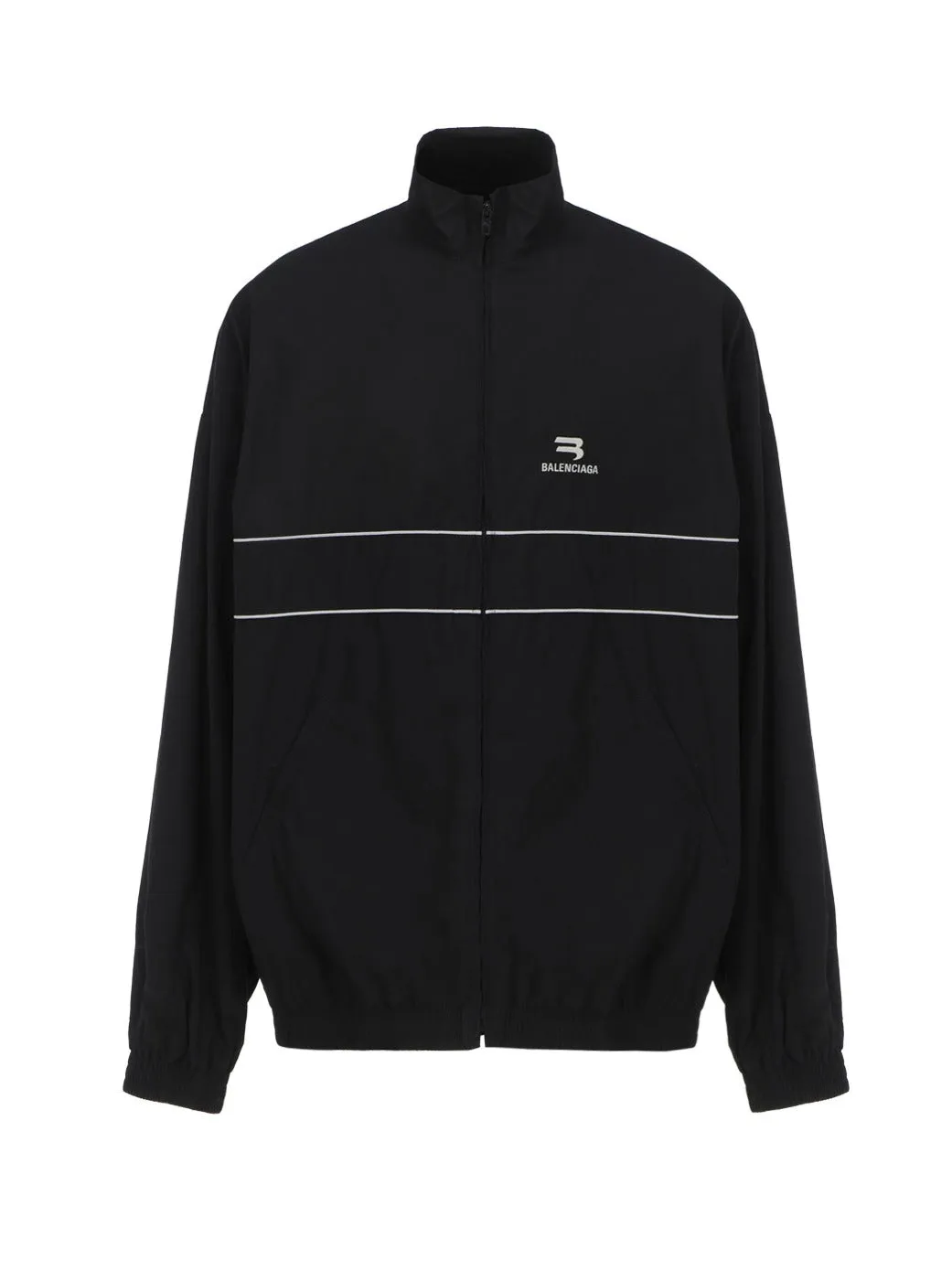 Balenciaga Logo Intarsia Jacket