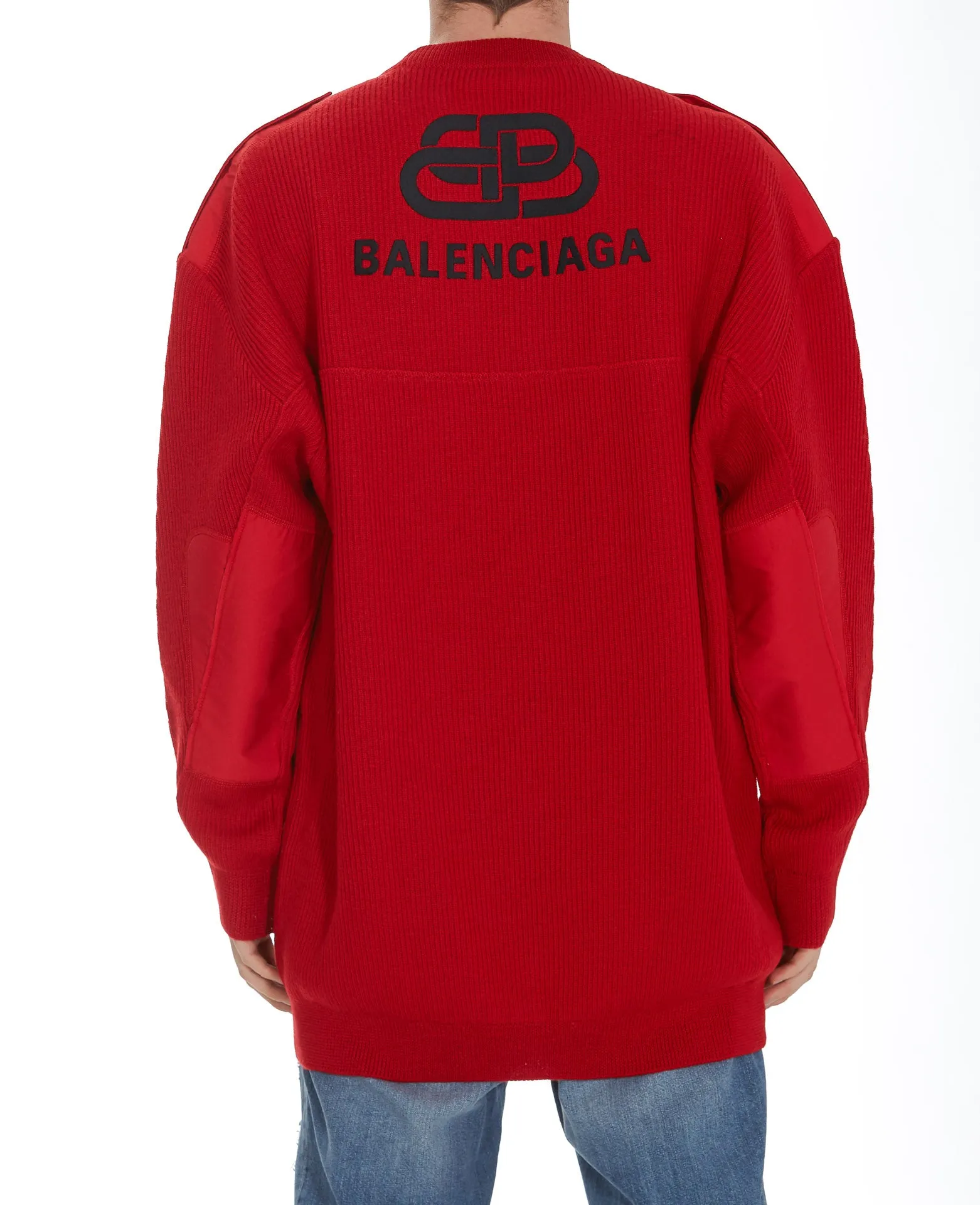 Balenciaga Logo Knitted Sweater
