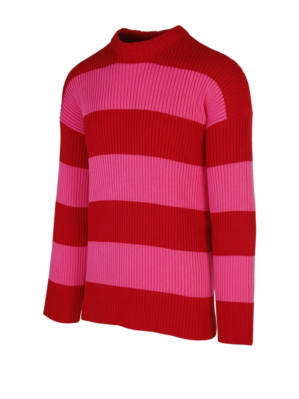 Balenciaga Striped Logo Sweater