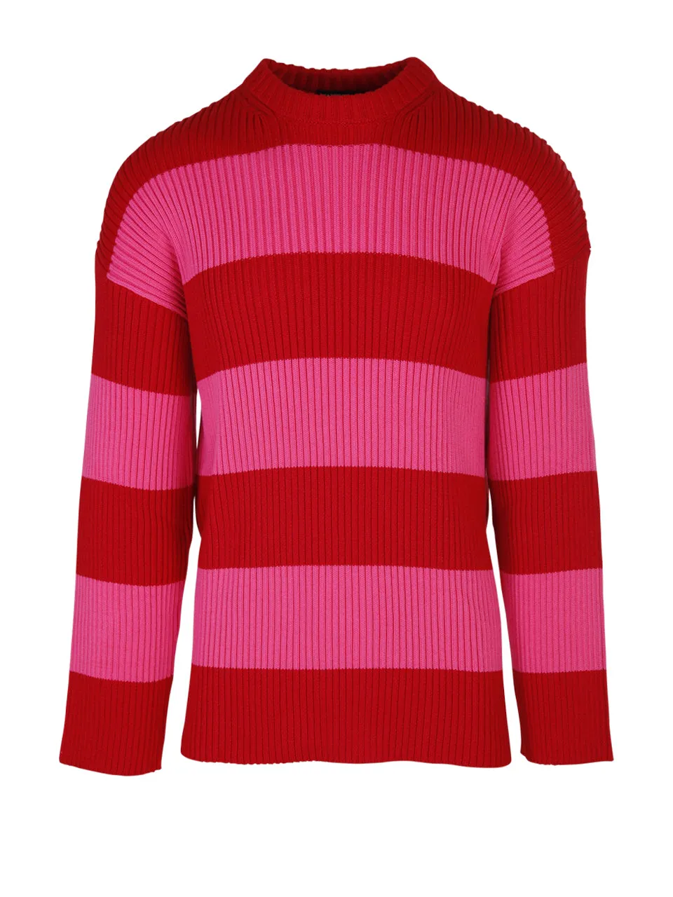 Balenciaga Striped Logo Sweater