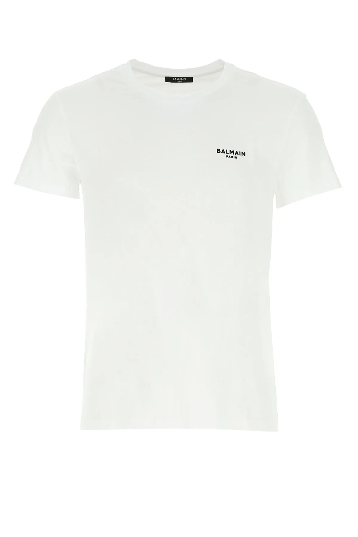 Balmain Flocked Logo T-Shirt