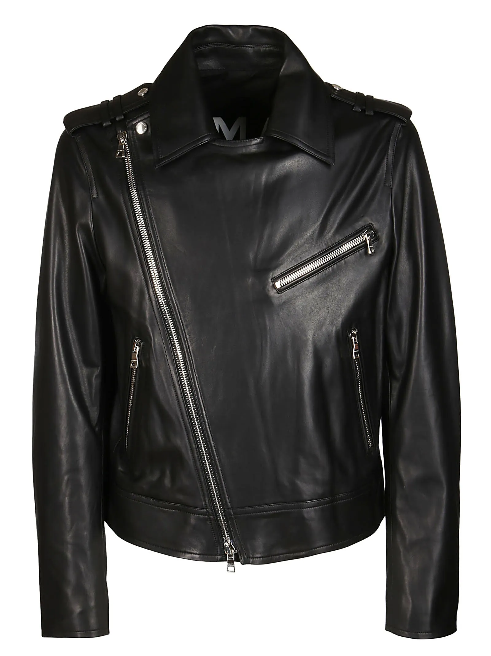 Balmain Leather Biker Jacket