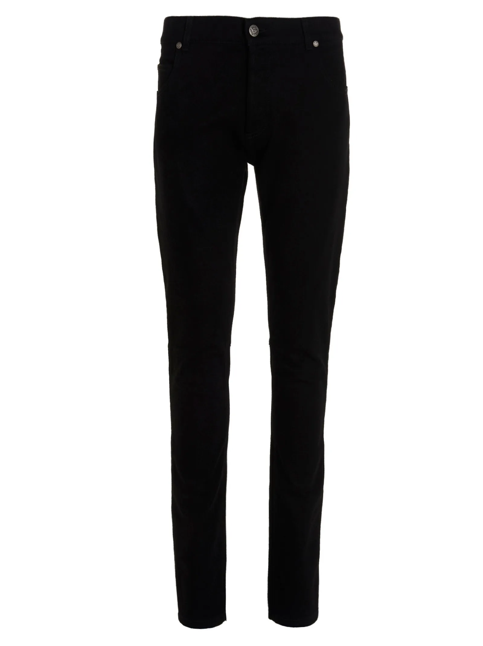 Balmain Low Rise Straight Leg Jeans