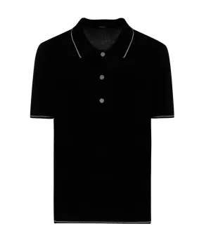 Balmain Straight Hem Polo Shirt