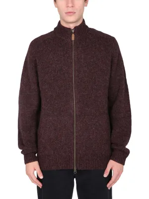 Barbour Calder Knitted Zip-Up Jacket