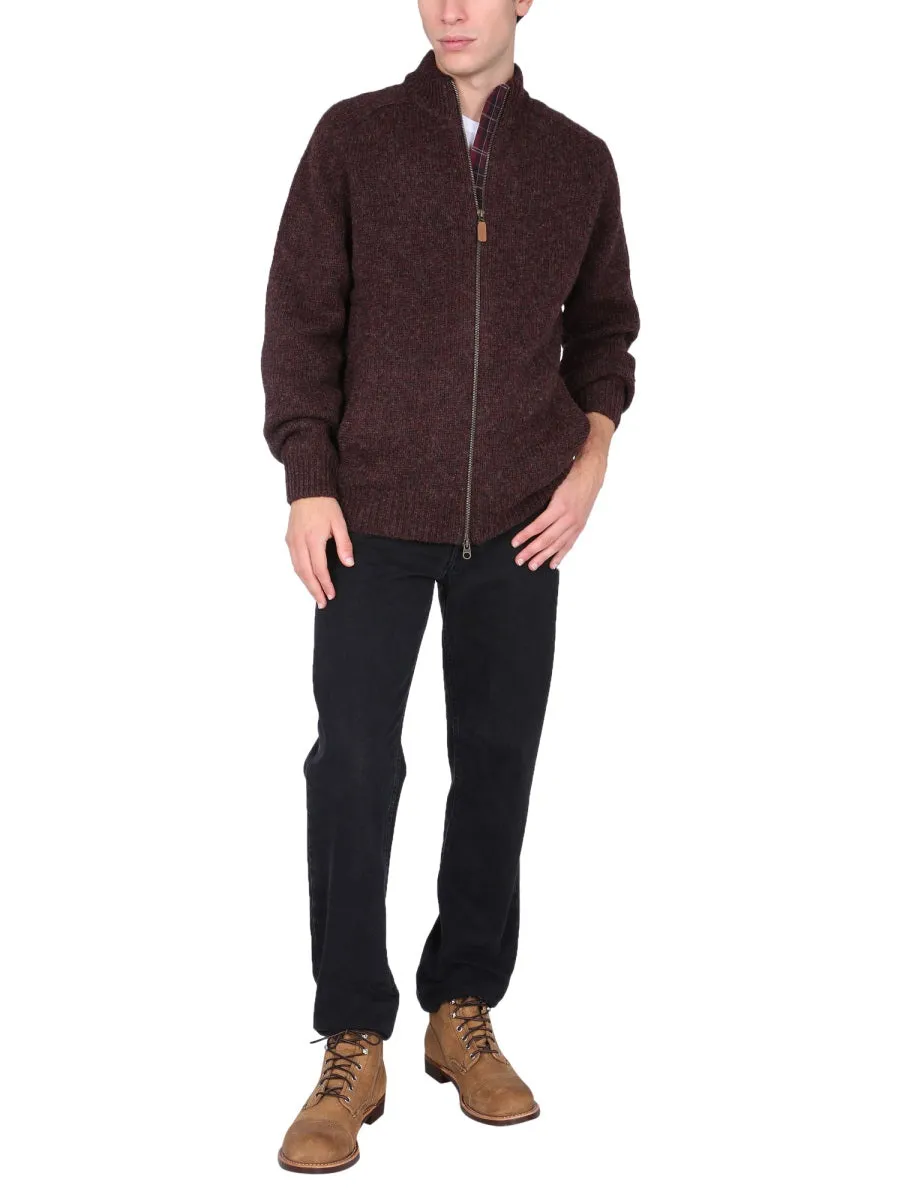 Barbour Calder Knitted Zip-Up Jacket