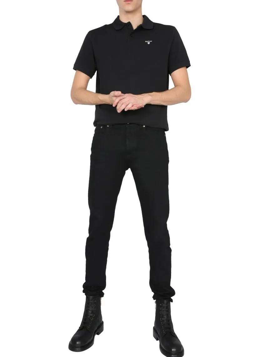 Barbour Logo Embroidered Polo Shirt