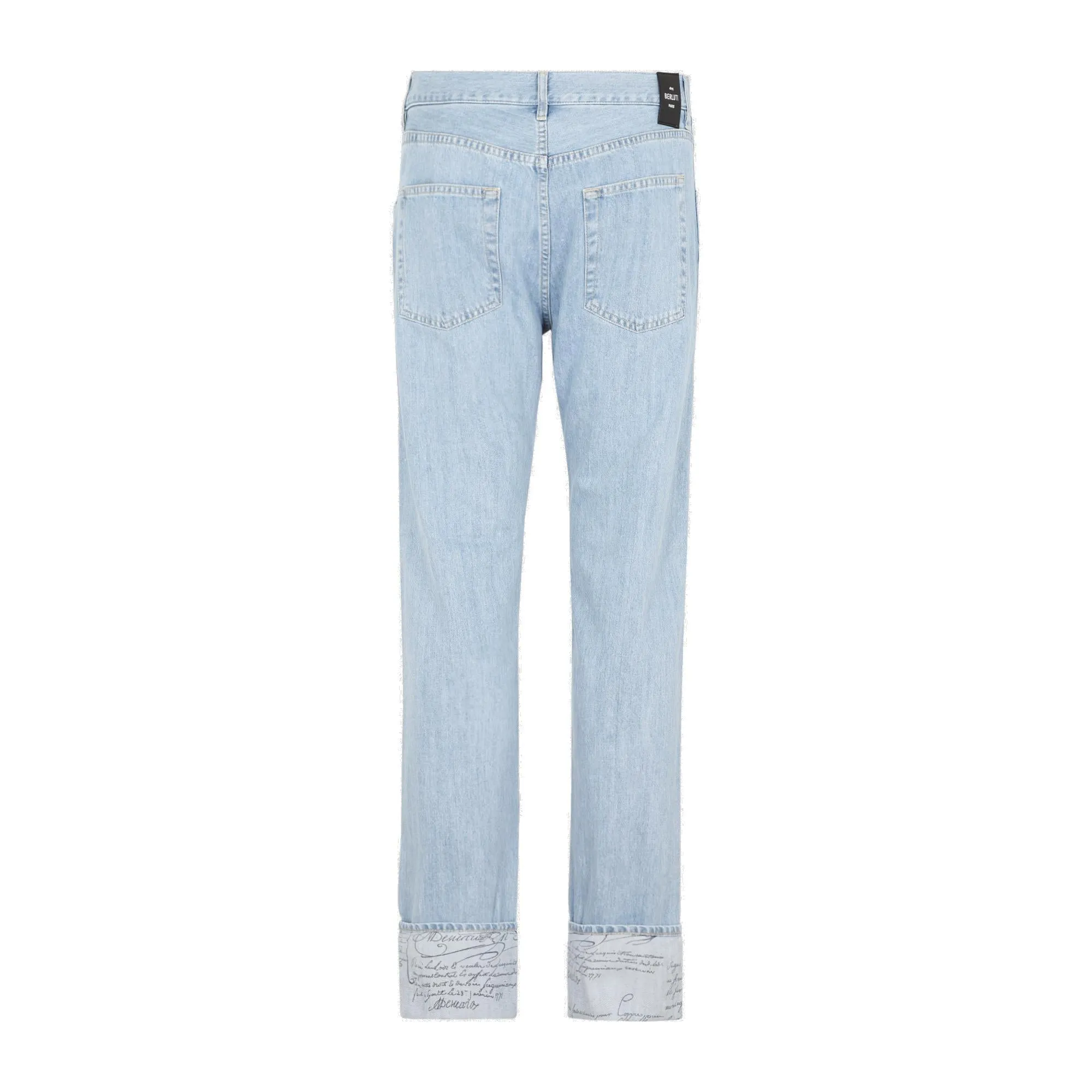 Berluti Print Detailed Jeans