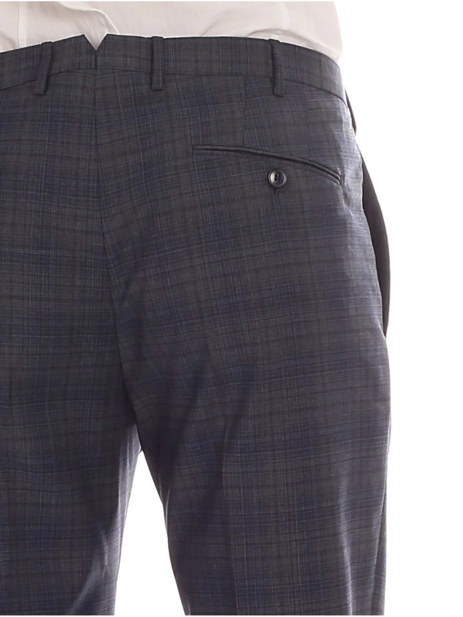 Boglioli Plaid Single-Breasted Two-Piece Suit