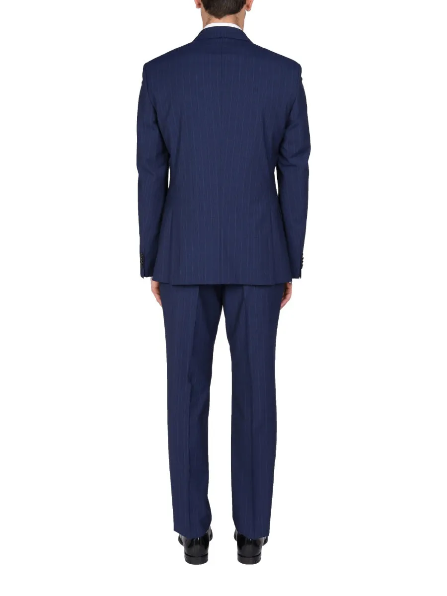 Boss Hugo Boss Pinstripe Single-Breasted Suit
