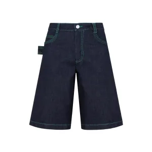 Bottega Veneta Denim Bermuda Shorts