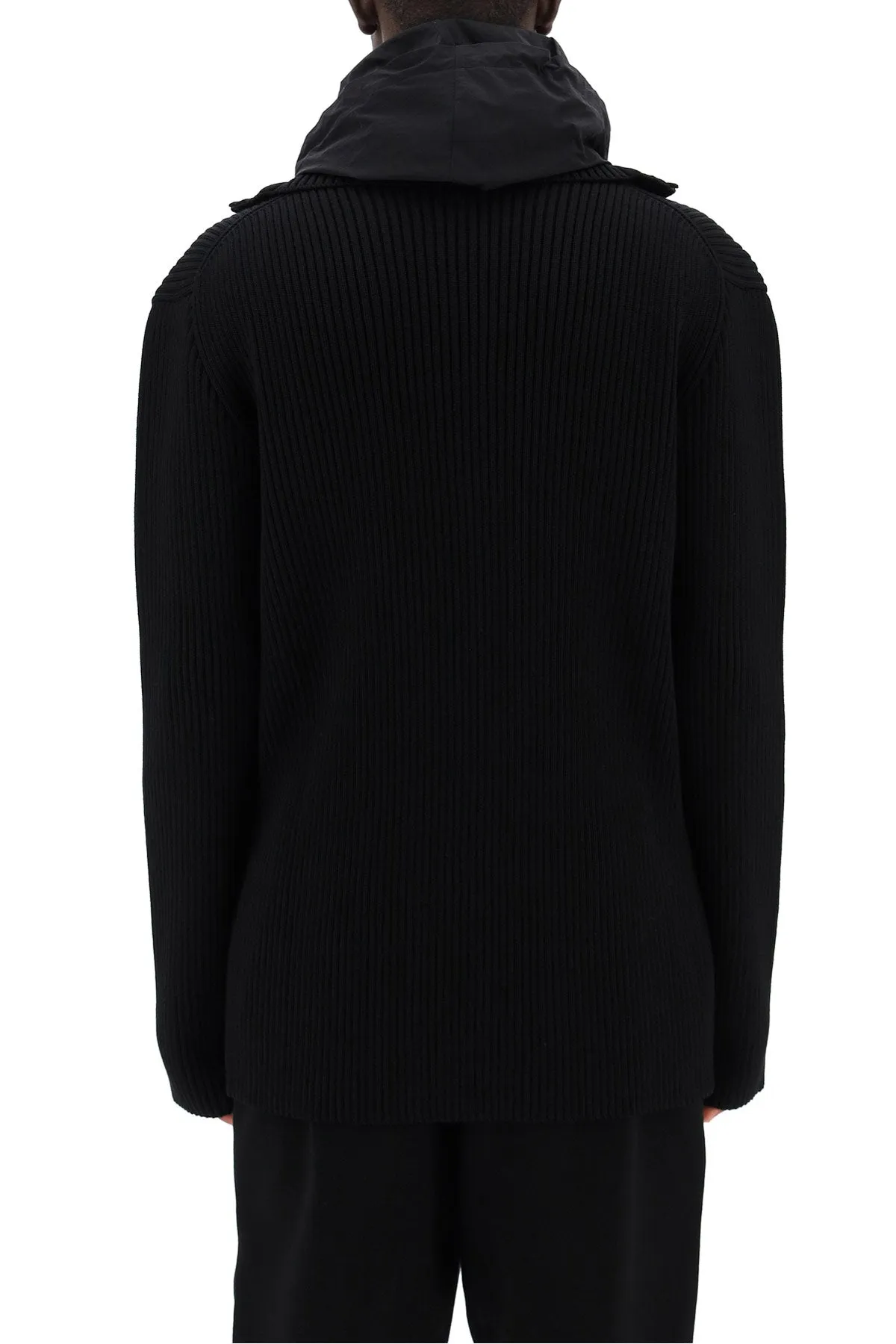 Bottega Veneta Knit Hooded Jacket