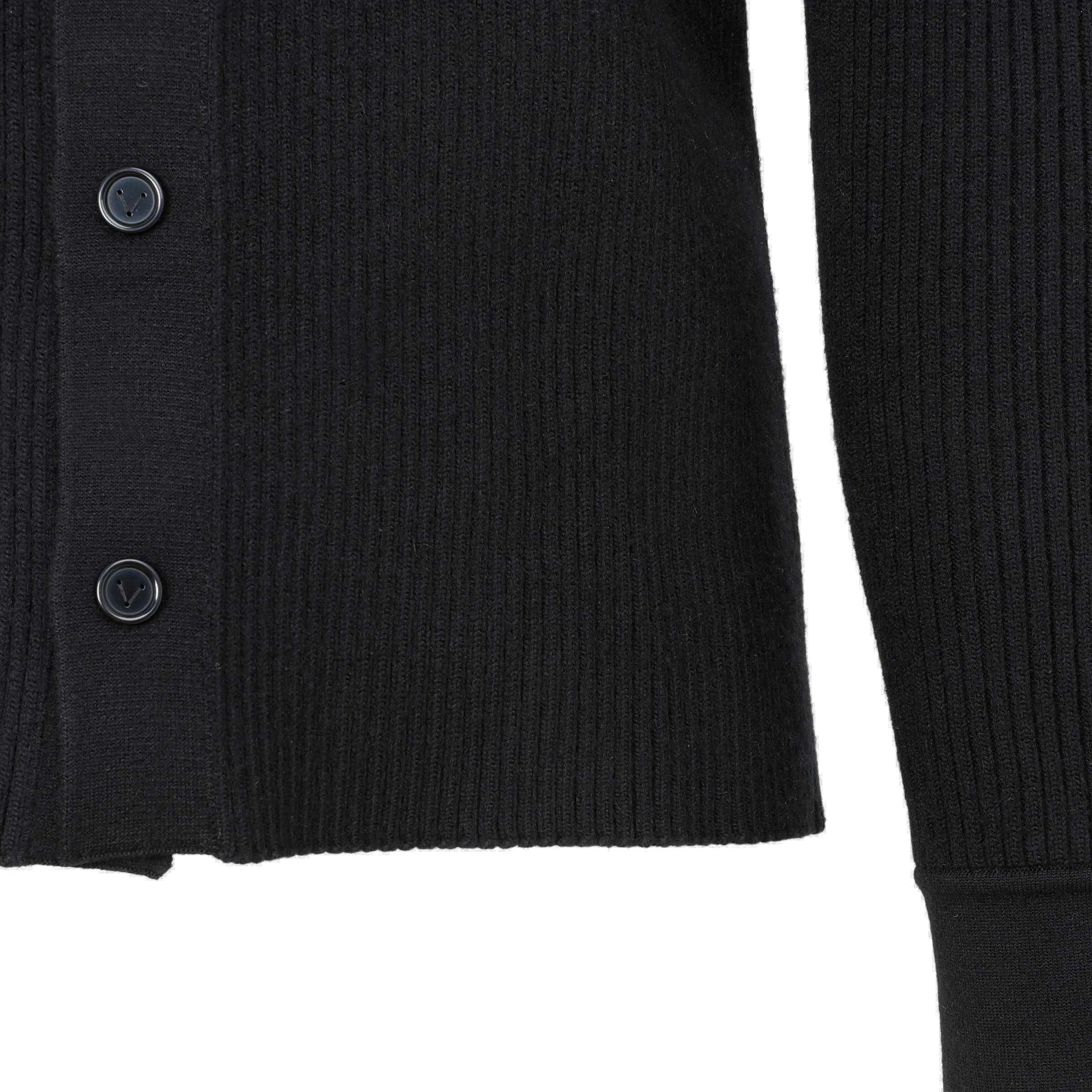 Bottega Veneta Rib-Knitted Buttoned Jumper