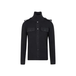 Bottega Veneta Rib-Knitted Buttoned Jumper