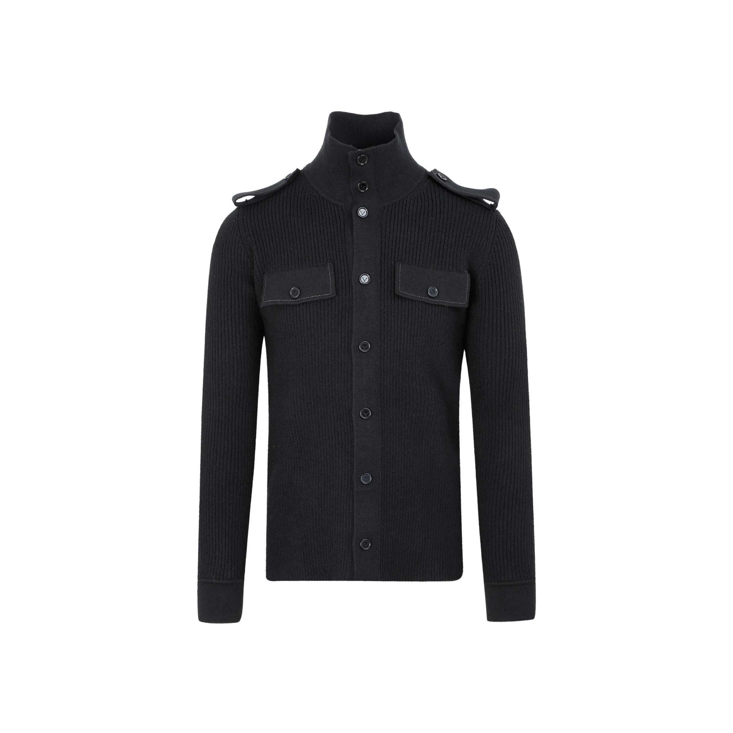 Bottega Veneta Rib-Knitted Buttoned Jumper