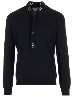 Bottega Veneta Studded Knitted Jumper